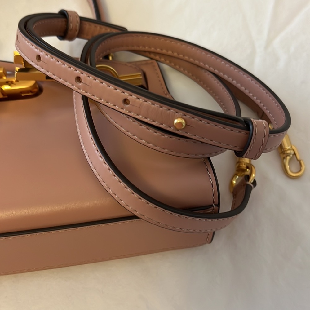 Tory Burch 56912 Lee Radziwill Petite Bag Pink Moon - Picture 11 of 12